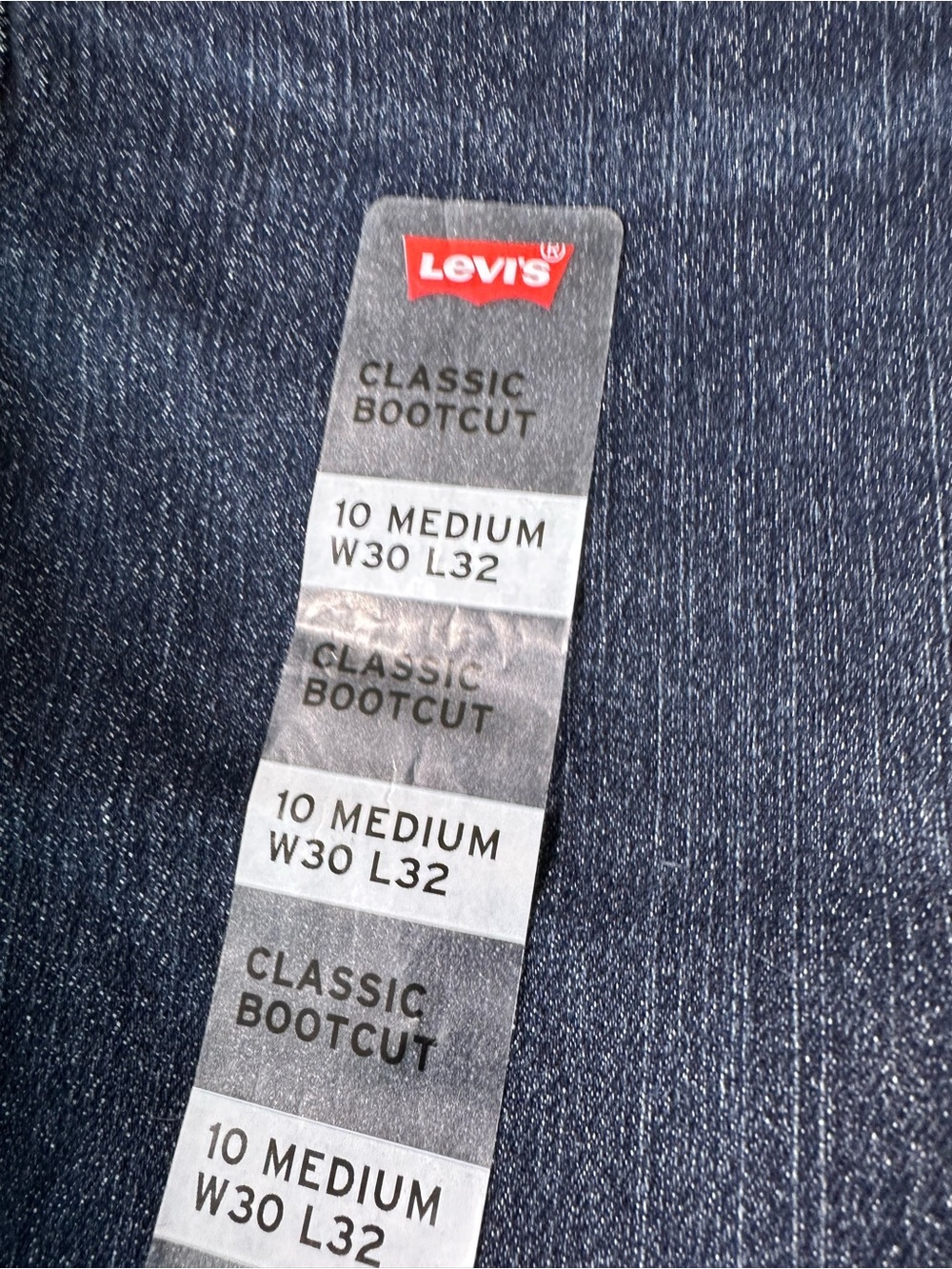 Signature by Levi Strauss Dark Blue Boot Cut Jeans - Picture 5 of 16